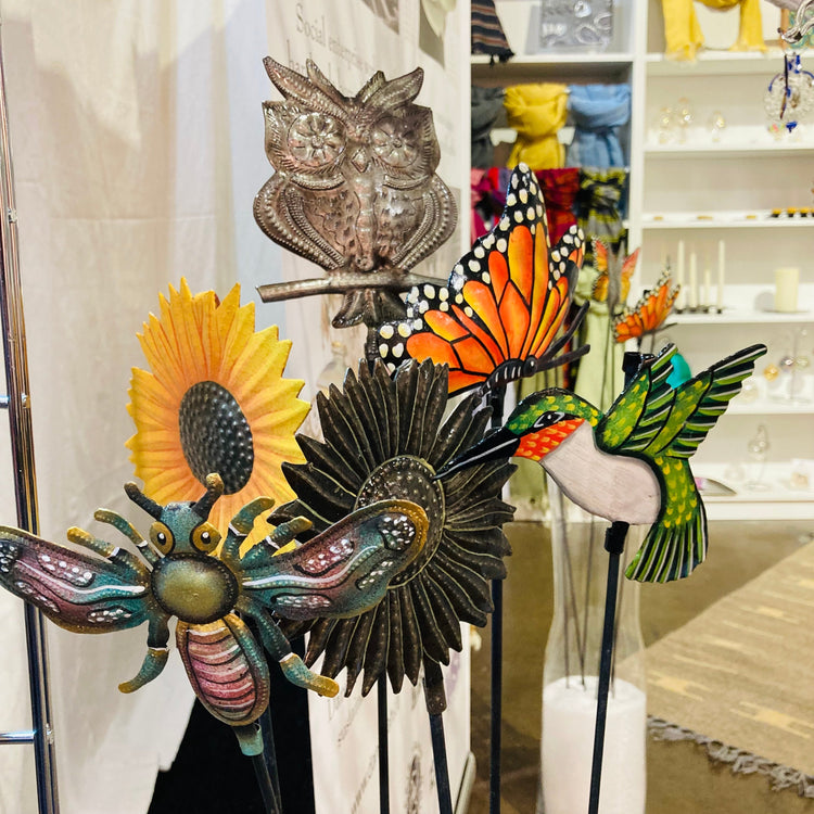 Handcrafted Garden Stakes