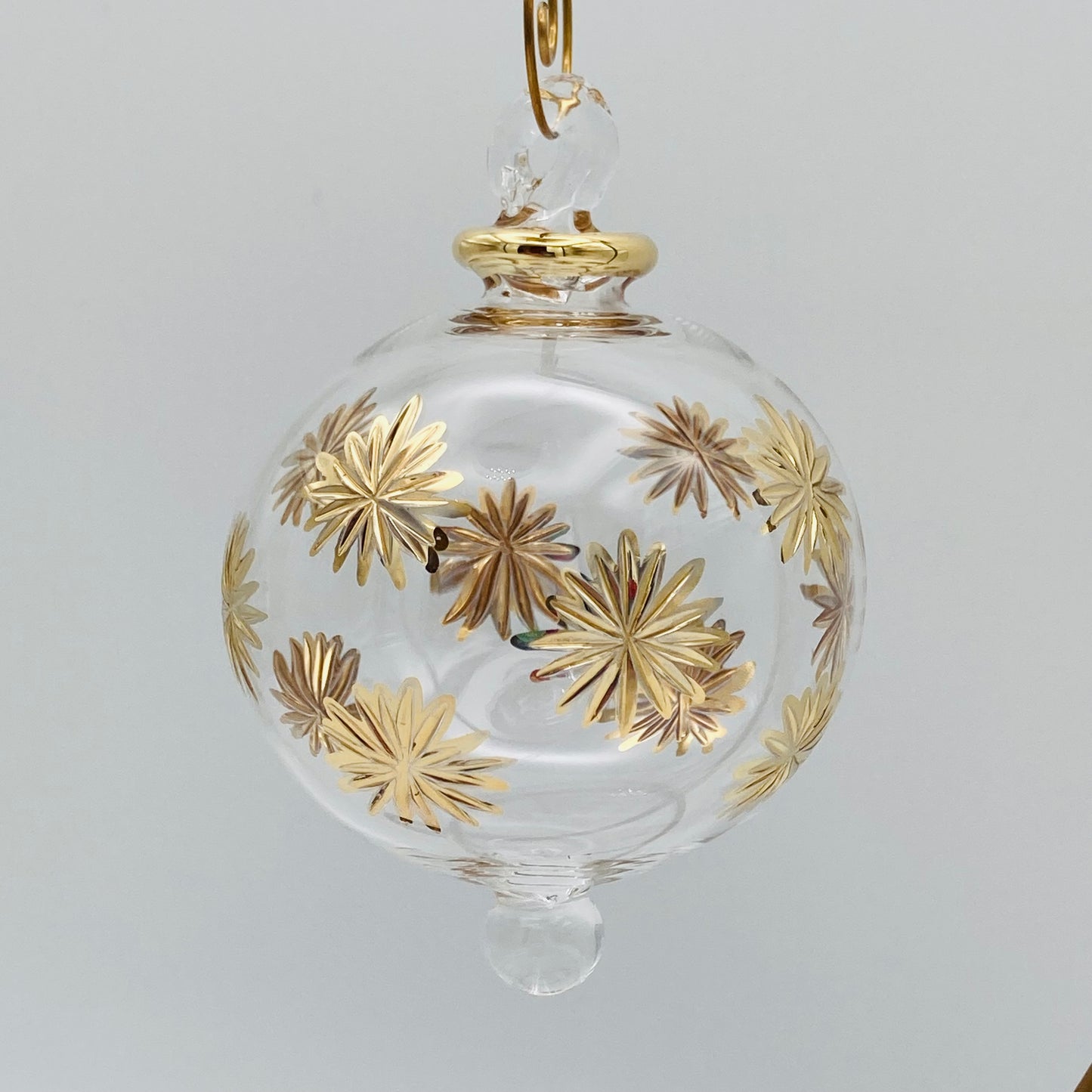 Blown Glass Small Ornament - Starry Sky