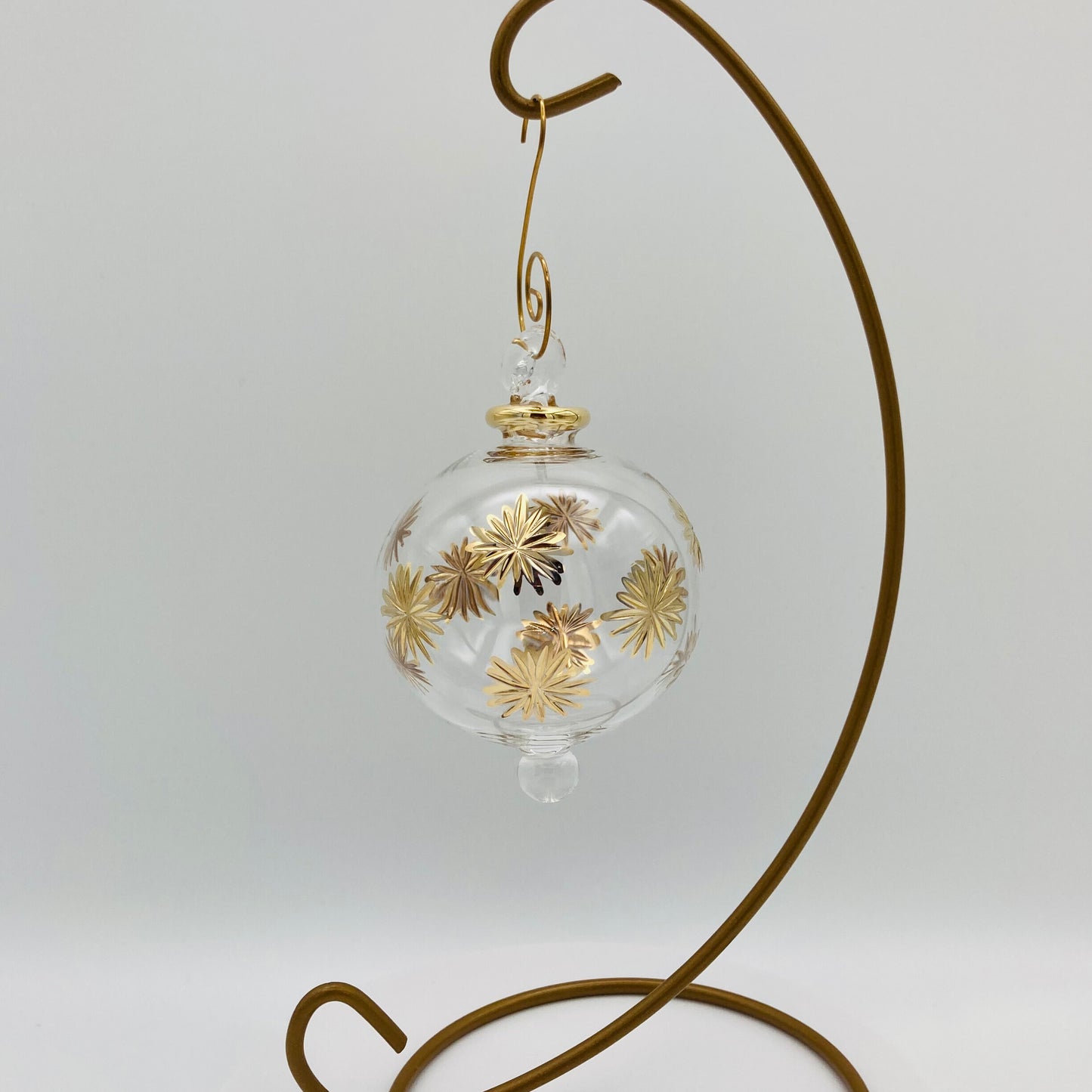Blown Glass Small Ornament - Starry Sky