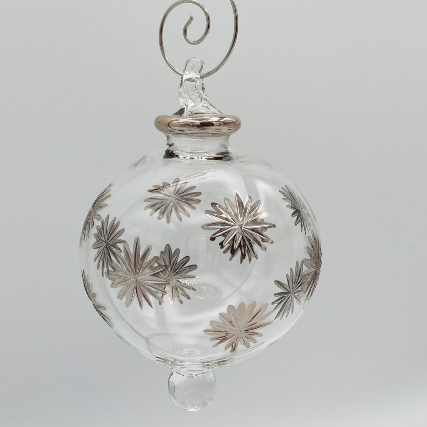 Blown Glass Small Ornament - Starry Sky
