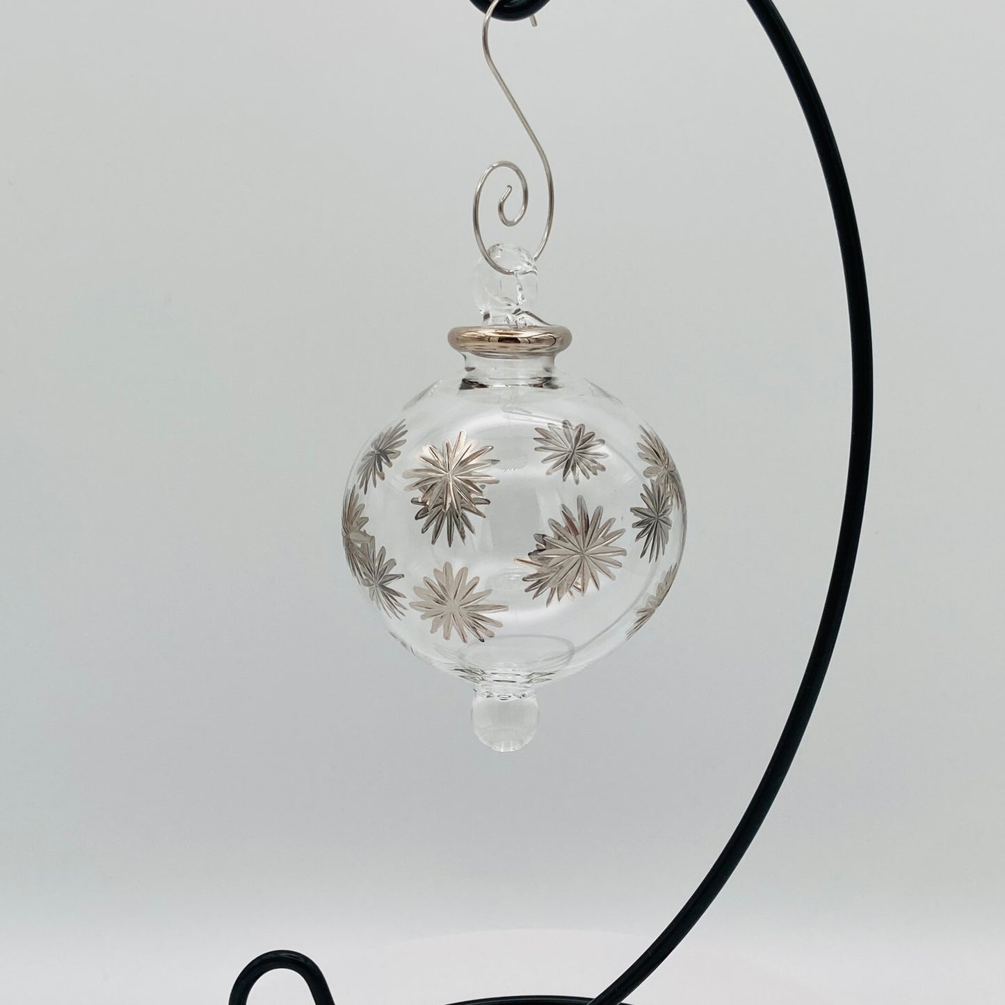Blown Glass Small Ornament - Starry Sky