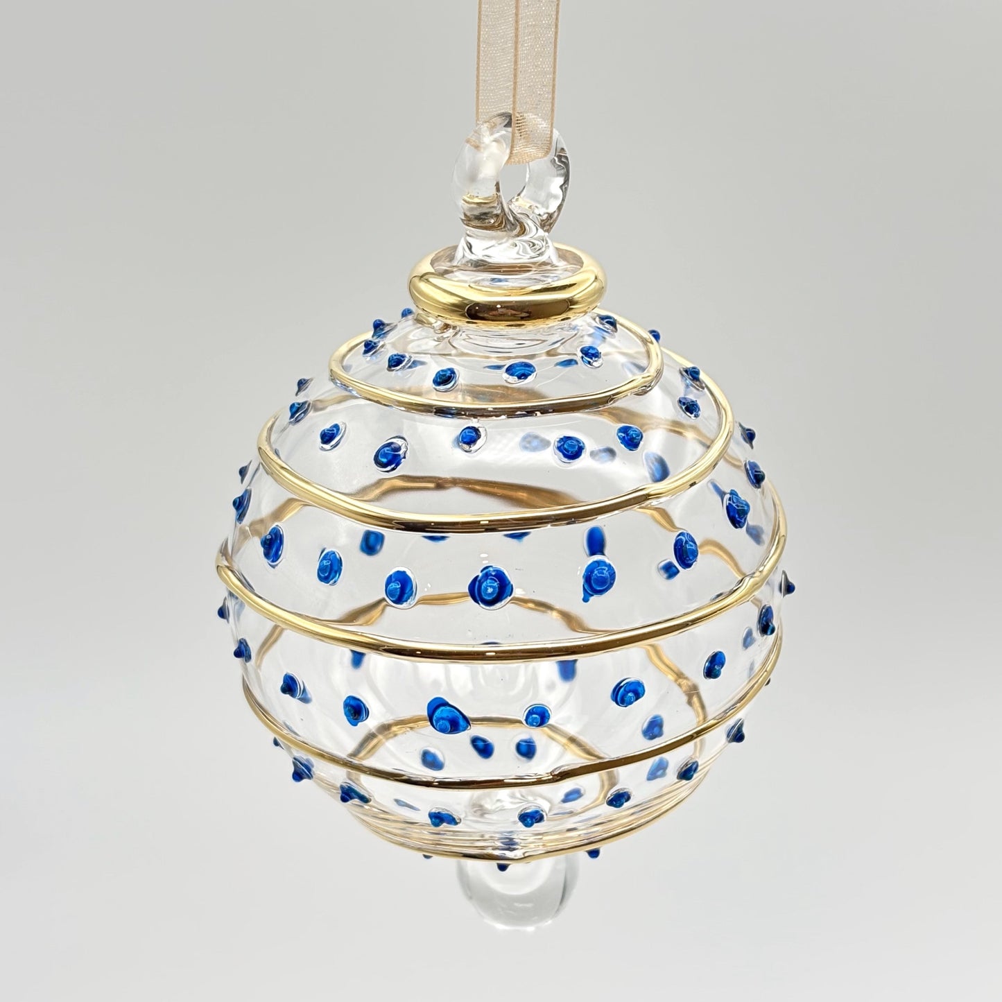 Blown Glass Ornament - Milky Way