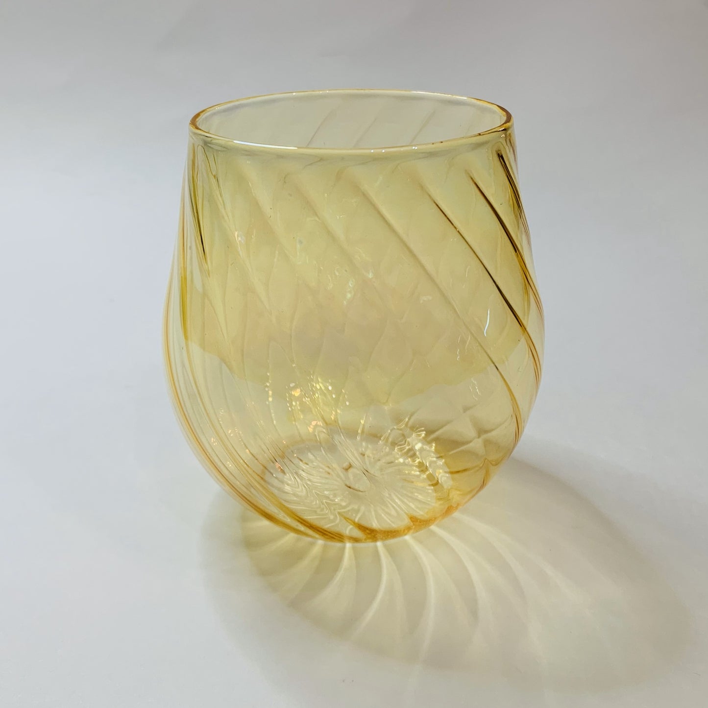 Blown Glass Stemless Glasses