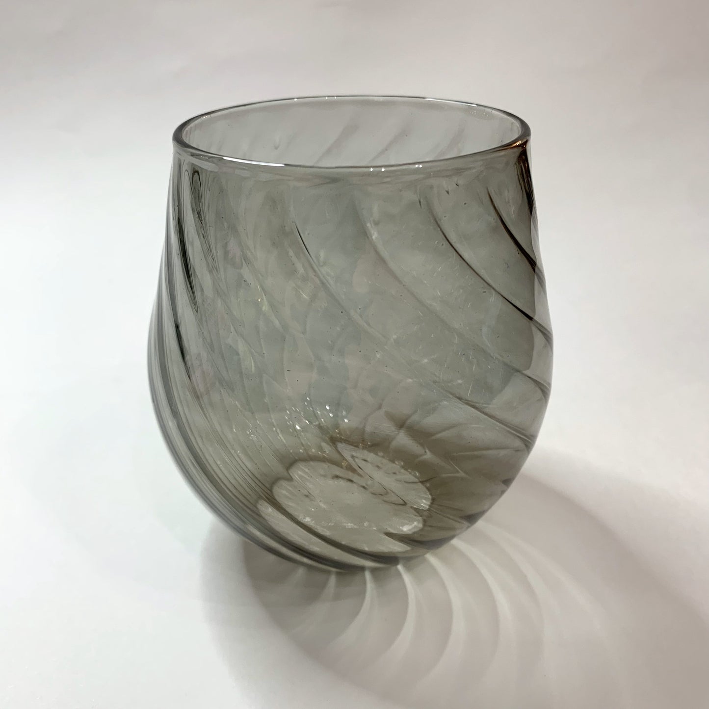 Blown Glass Stemless Glasses