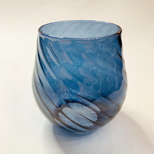 Blown Glass Stemless Glasses