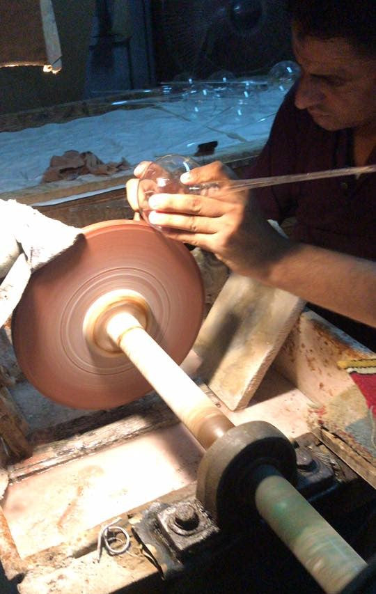 Glass Blower - Cairo Egypt