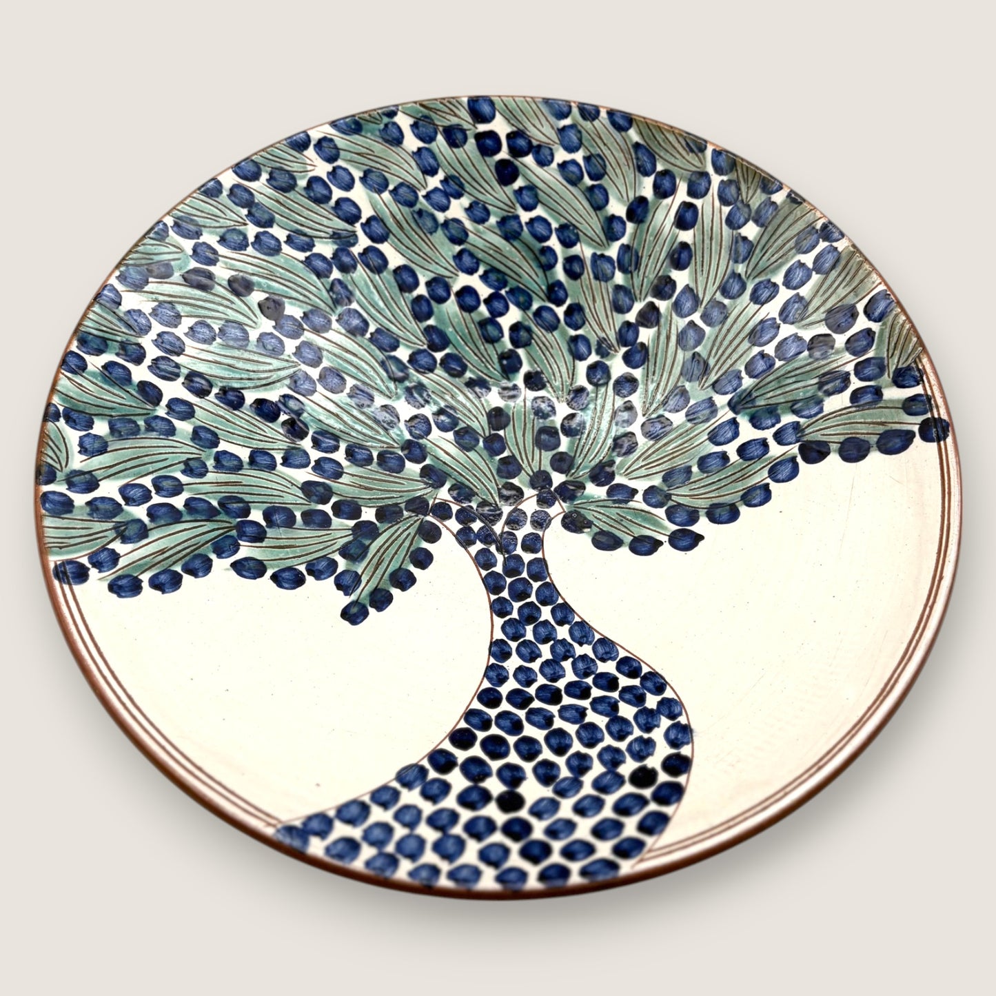 Dancing Tree Pottery Platter