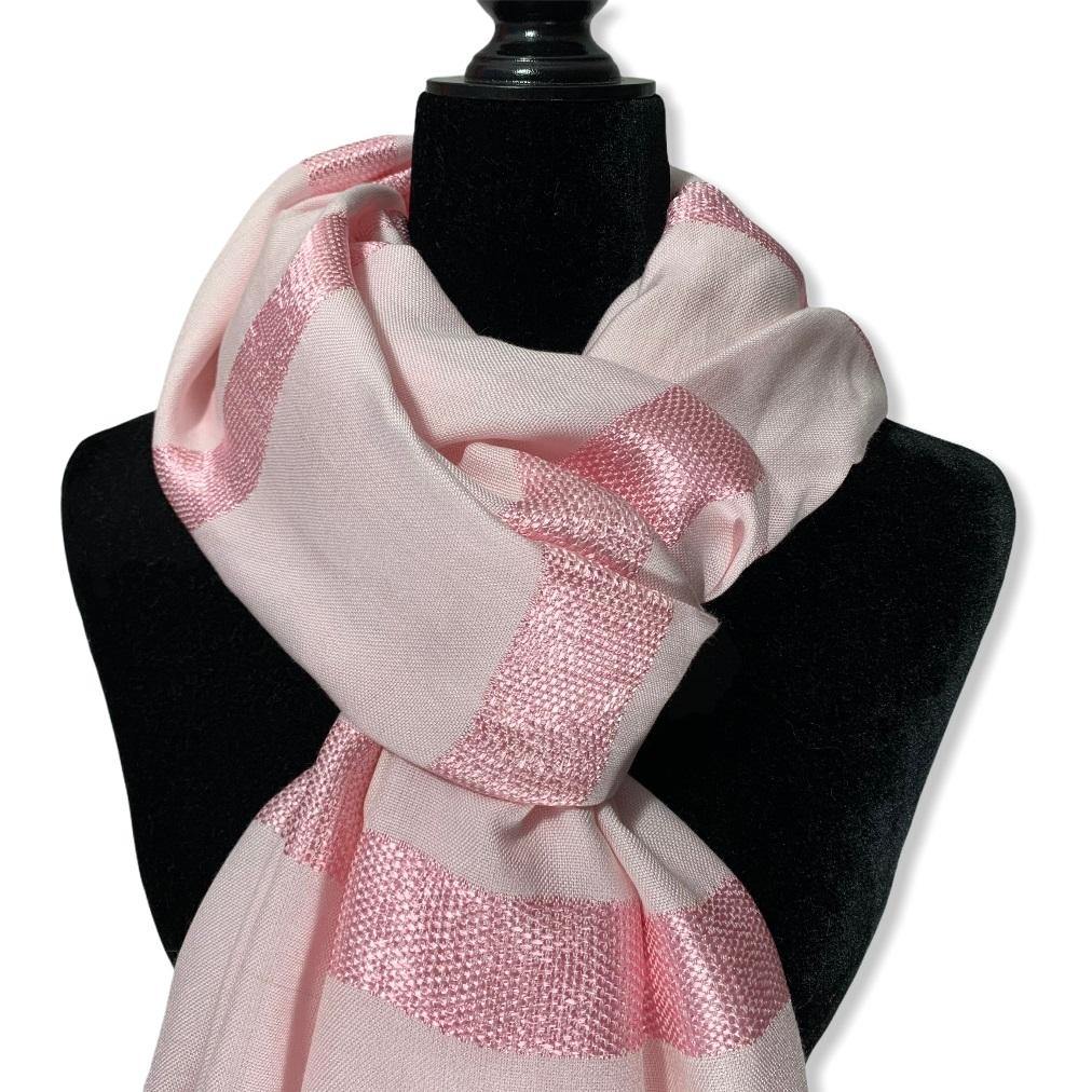 Helyat Handwoven Shawl - Delicate Pink