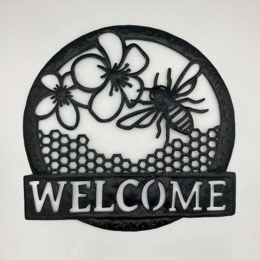 Metal Wall Décor Welcome Sign
