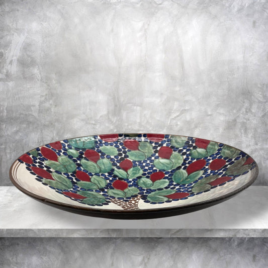 Fruit Tree Pottery Platter