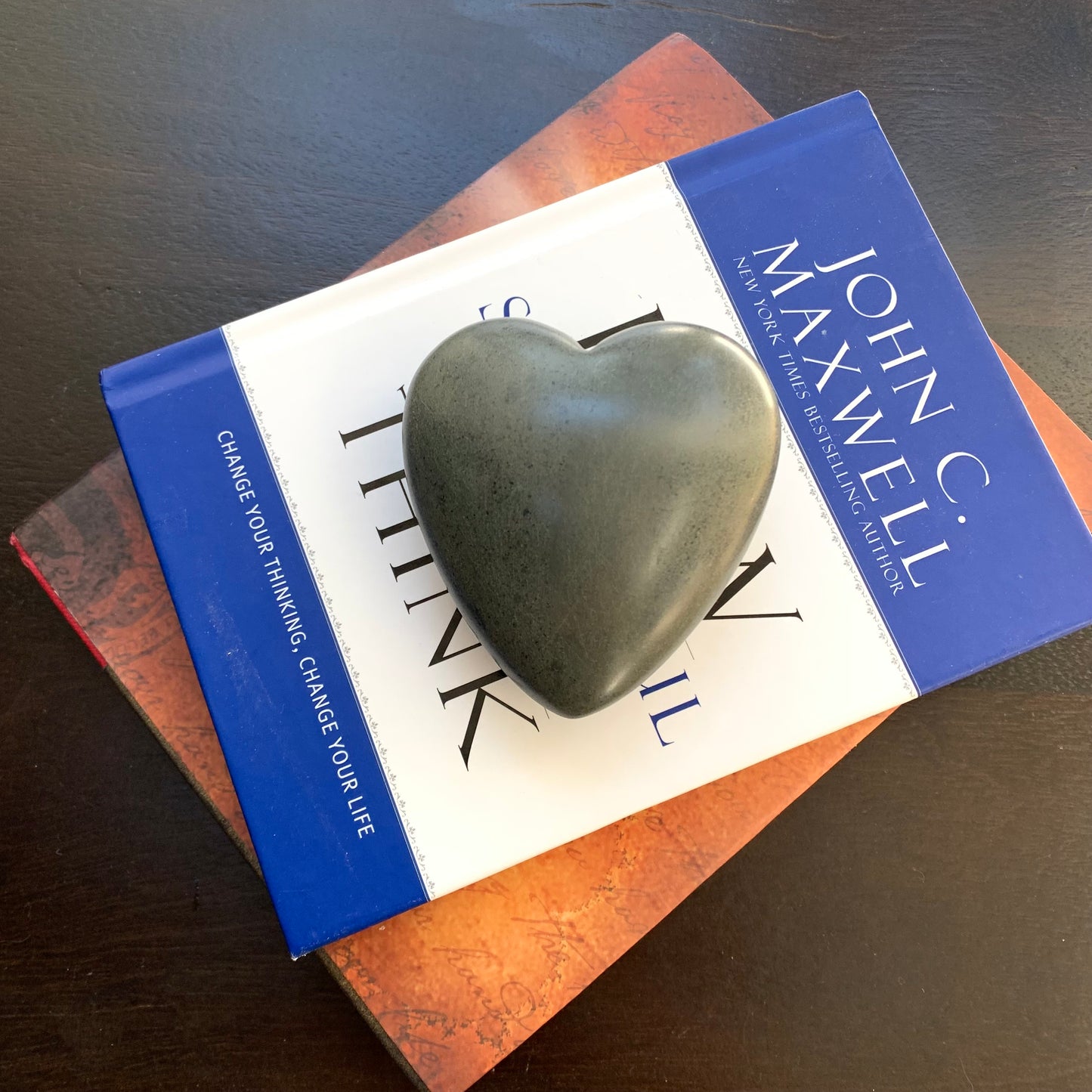 Riverstone Hand-Carved Heart