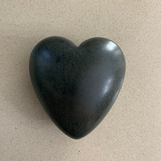 Riverstone Hand-Carved Heart
