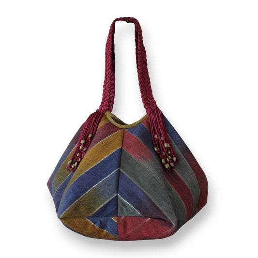 Sofia Handcrafted Moiré Shoulder Bag