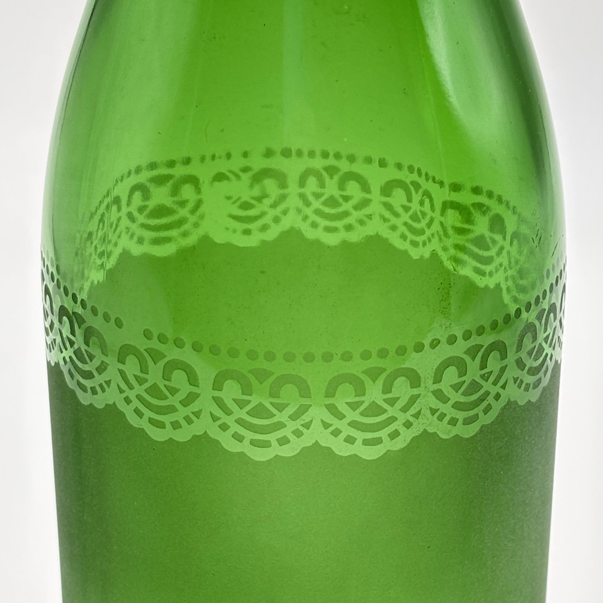 Upcycled Glass Lace Jug