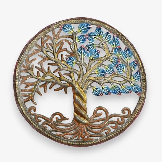 Metal Change of Seasons Wall Decor - Painted