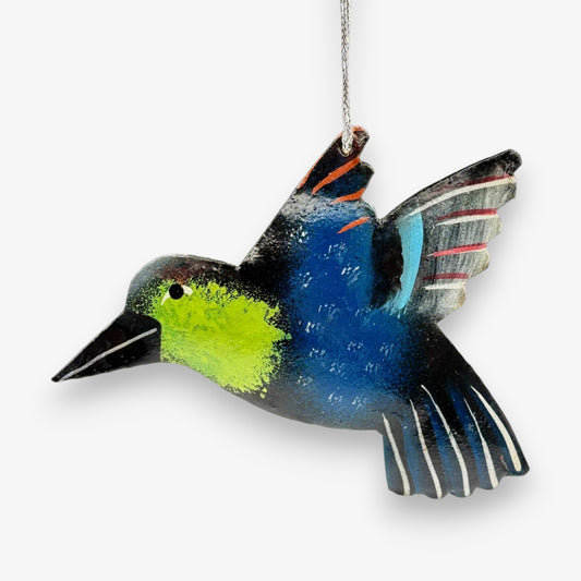 Metal Hummingbird Ornament