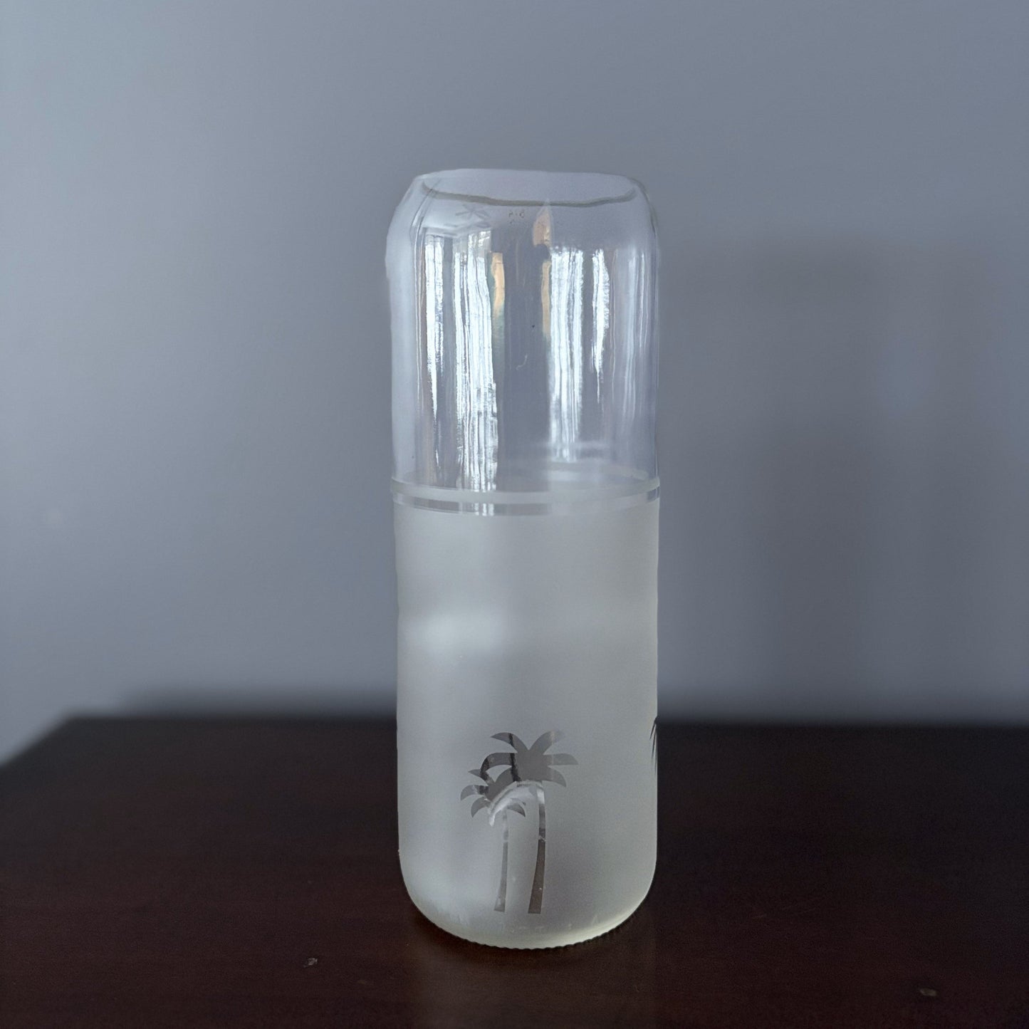 Upcycled Glass Siwa Palms Vase