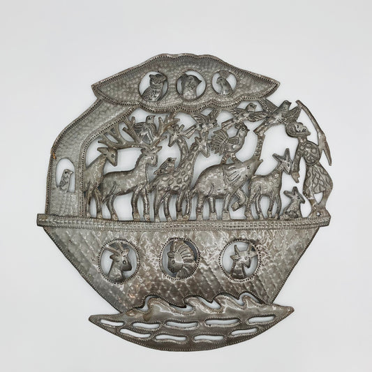 Metal Wall Décor Noah's Ark - Color of Metal