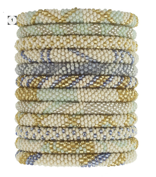 Roll-On Beaded Bracelets - Capri Coast - Dandarah