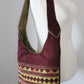 Bahga Handcrafted Shoulder Bag - Burgundy