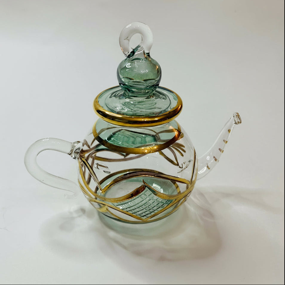 Blown Glass Ornament - Teapot