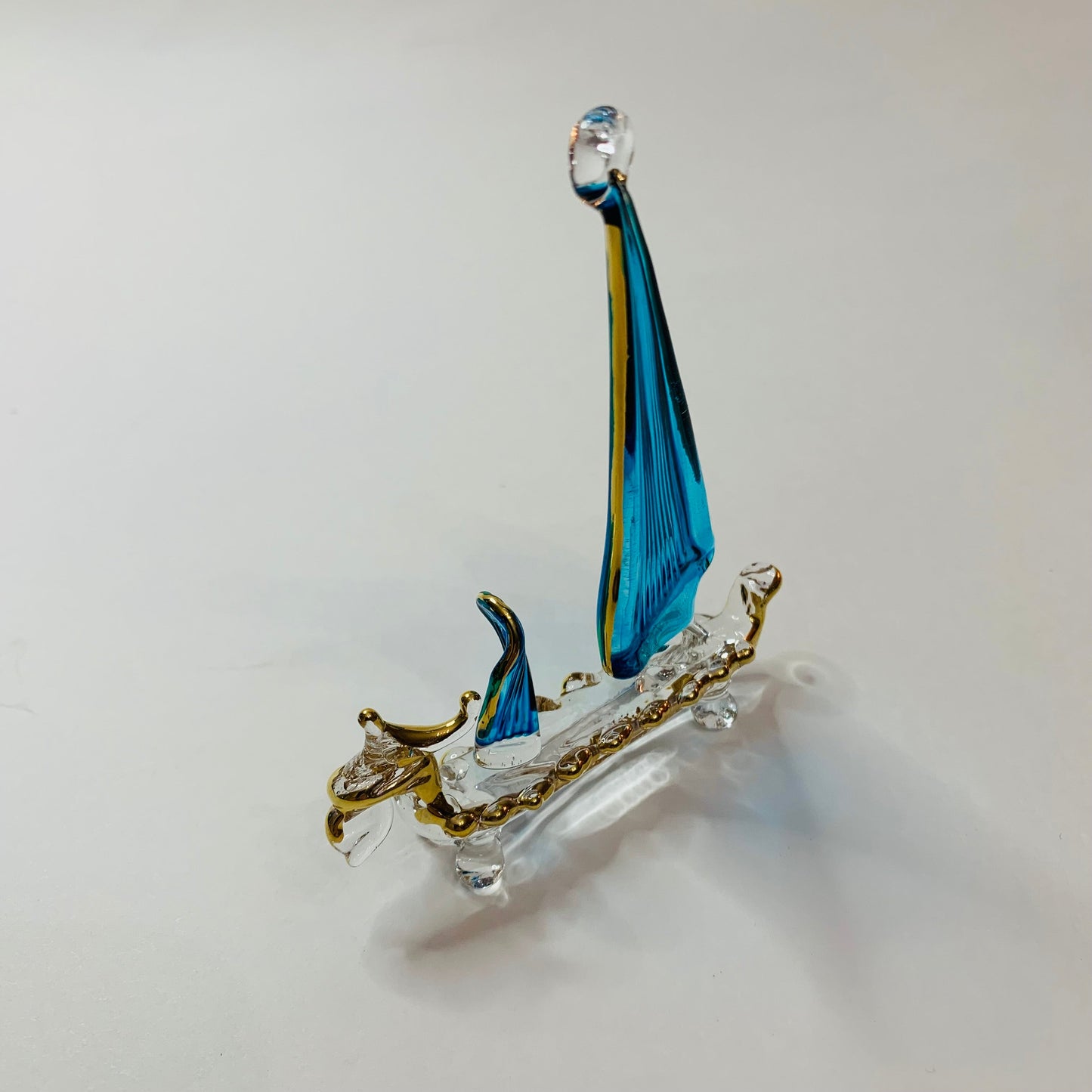 Blown Glass Ornament - Sail Boat