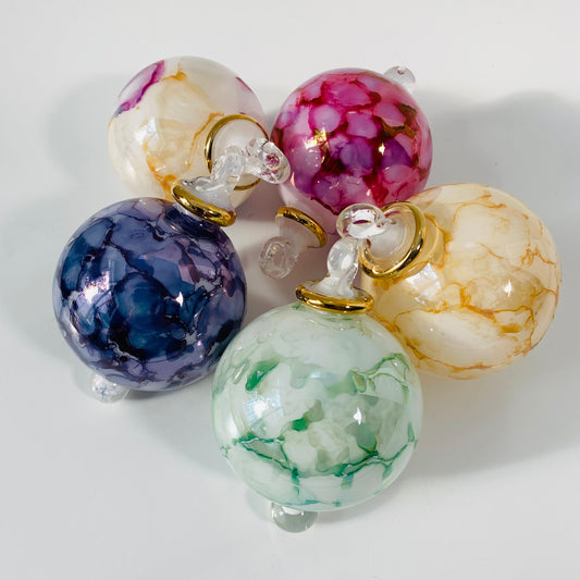 Blown Glass Small Ornament - Splash