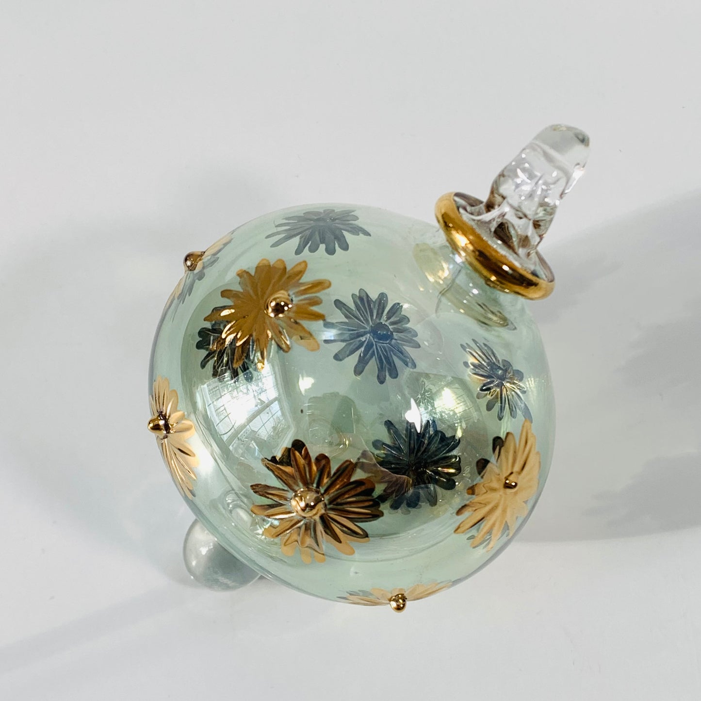 Blown Glass Small Ornament - Starry Sky