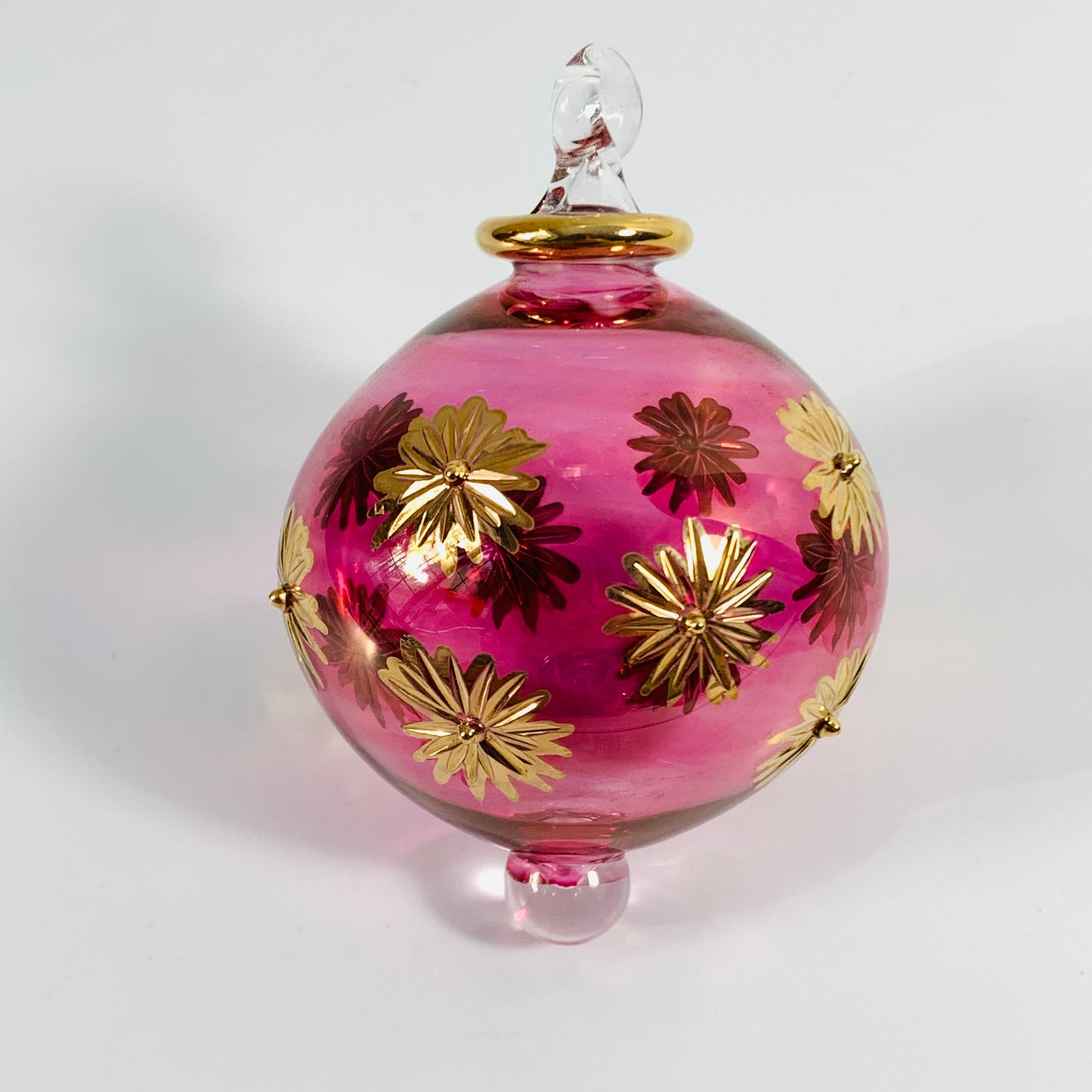 Blown Glass Small Ornament - Starry Sky