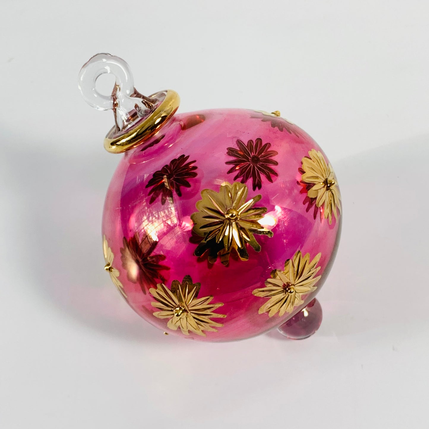 Blown Glass Small Ornament - Starry Sky