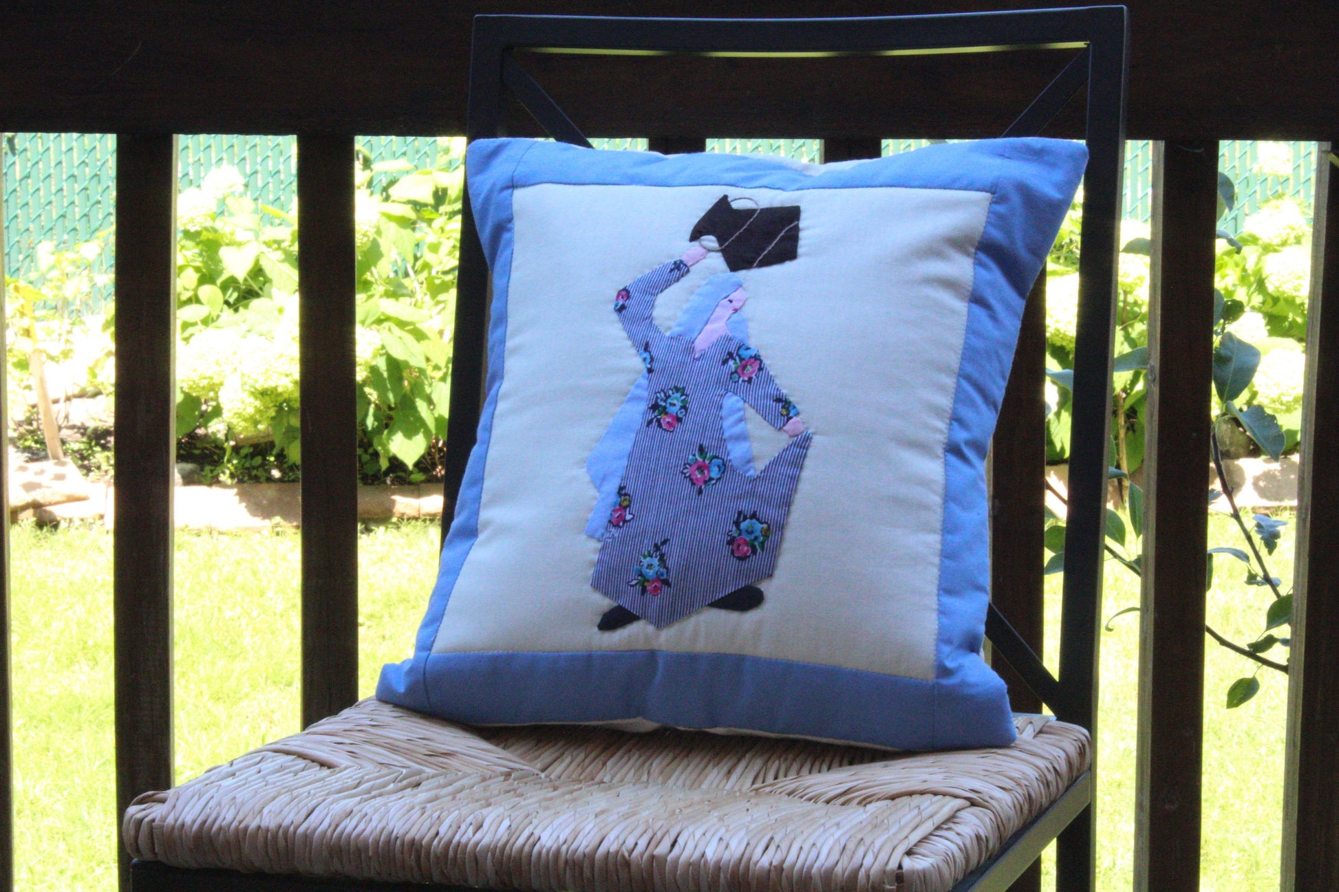 Handmade Egyptian Cotton Patchwork Cushion Cover