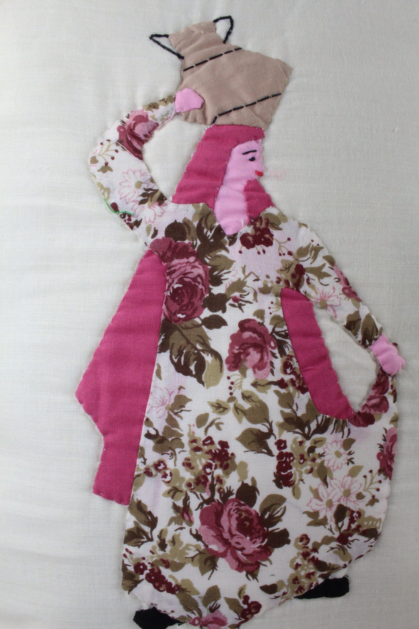Handmade Egyptian Cotton Patchwork Cushion Cover