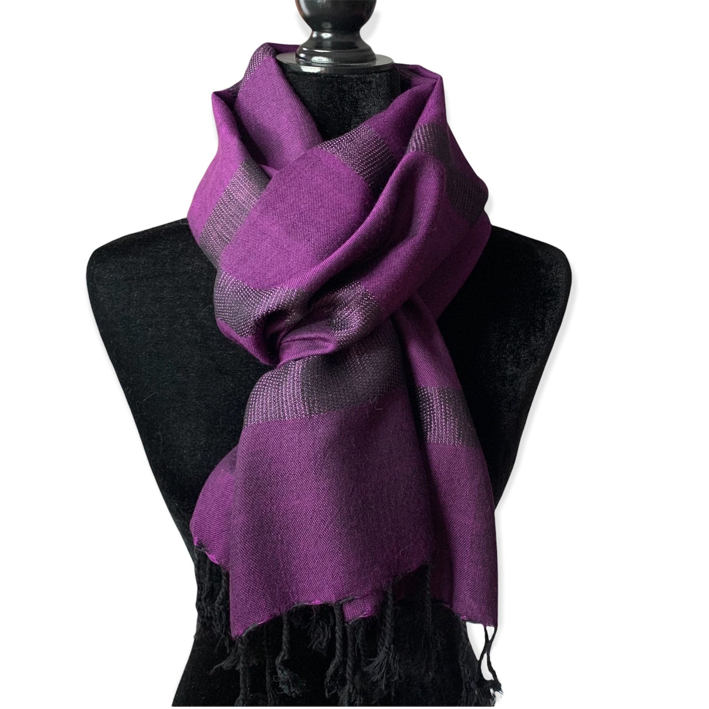 Helyat Handwoven Scarf Mauve