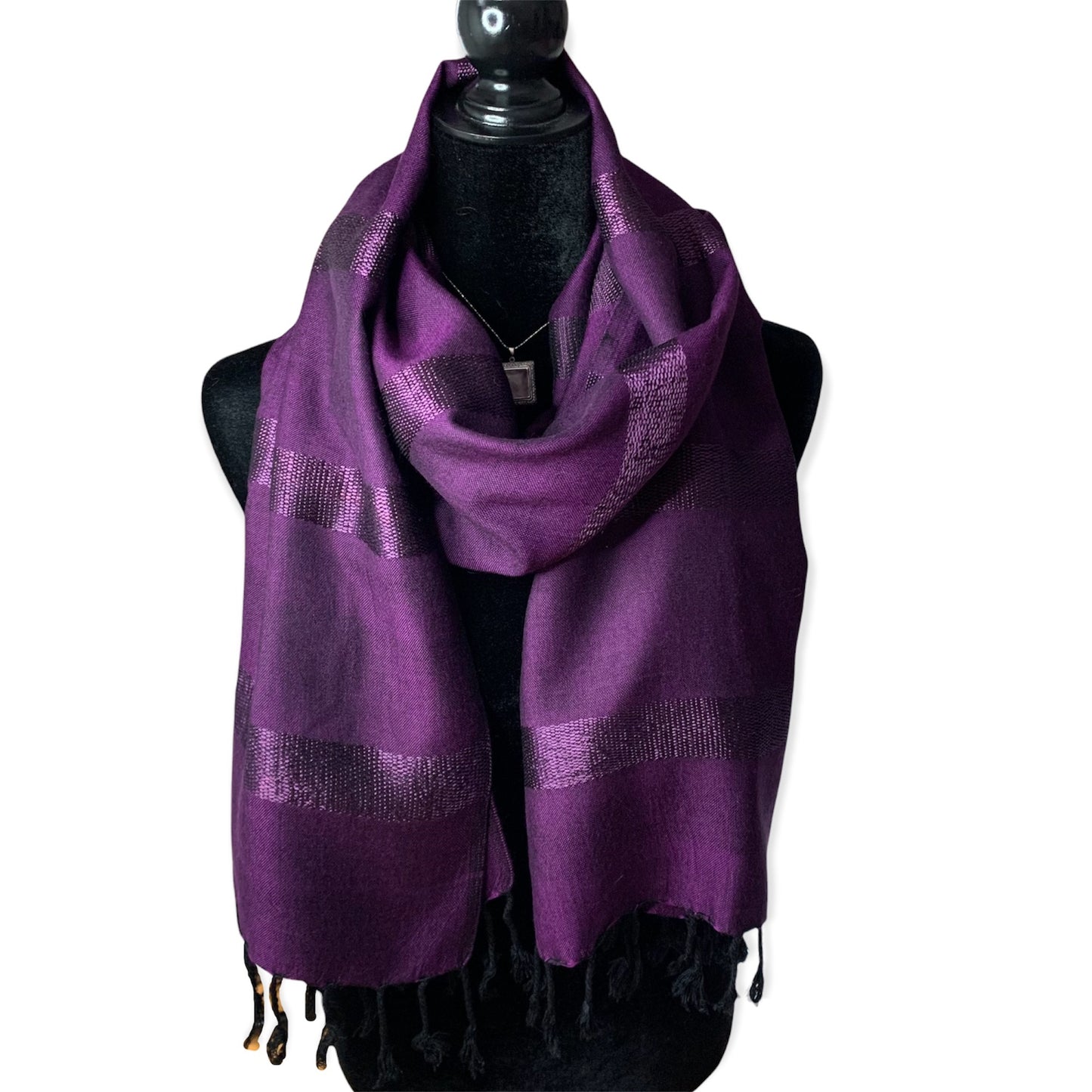 Helyat Handwoven Scarf Mauve