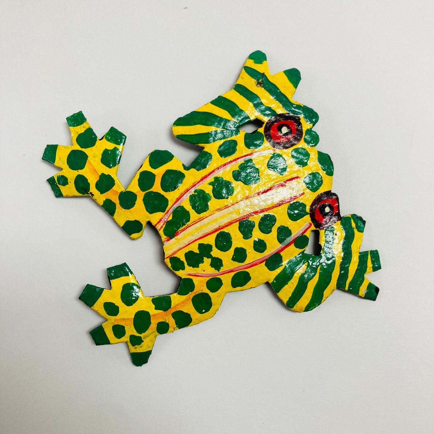 Metal Frog Ornament