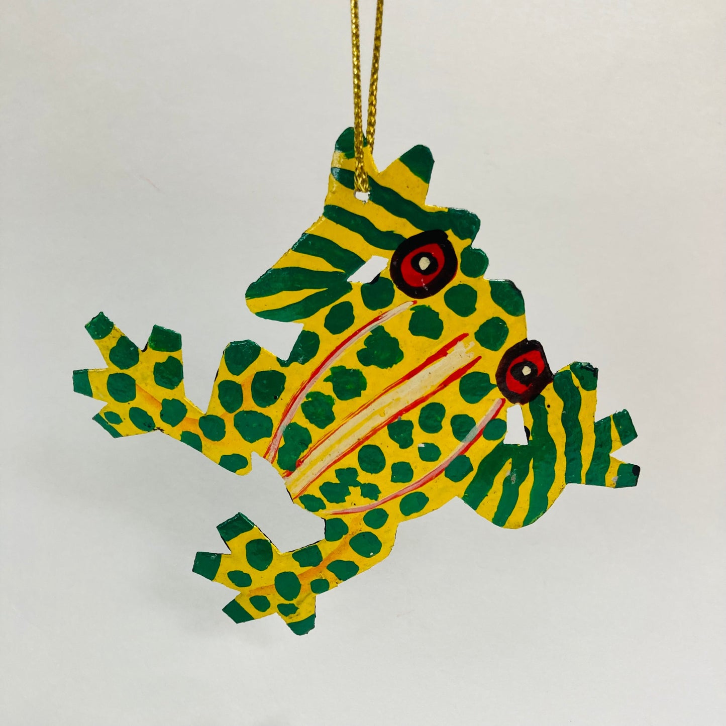Metal Frog Ornament