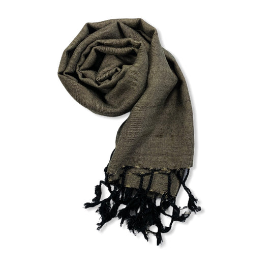 Small Solid Handwoven Scarf - Variegated