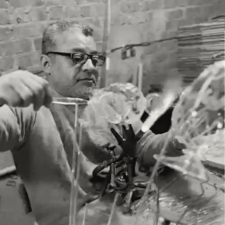 Glass Blower - Gray Scale