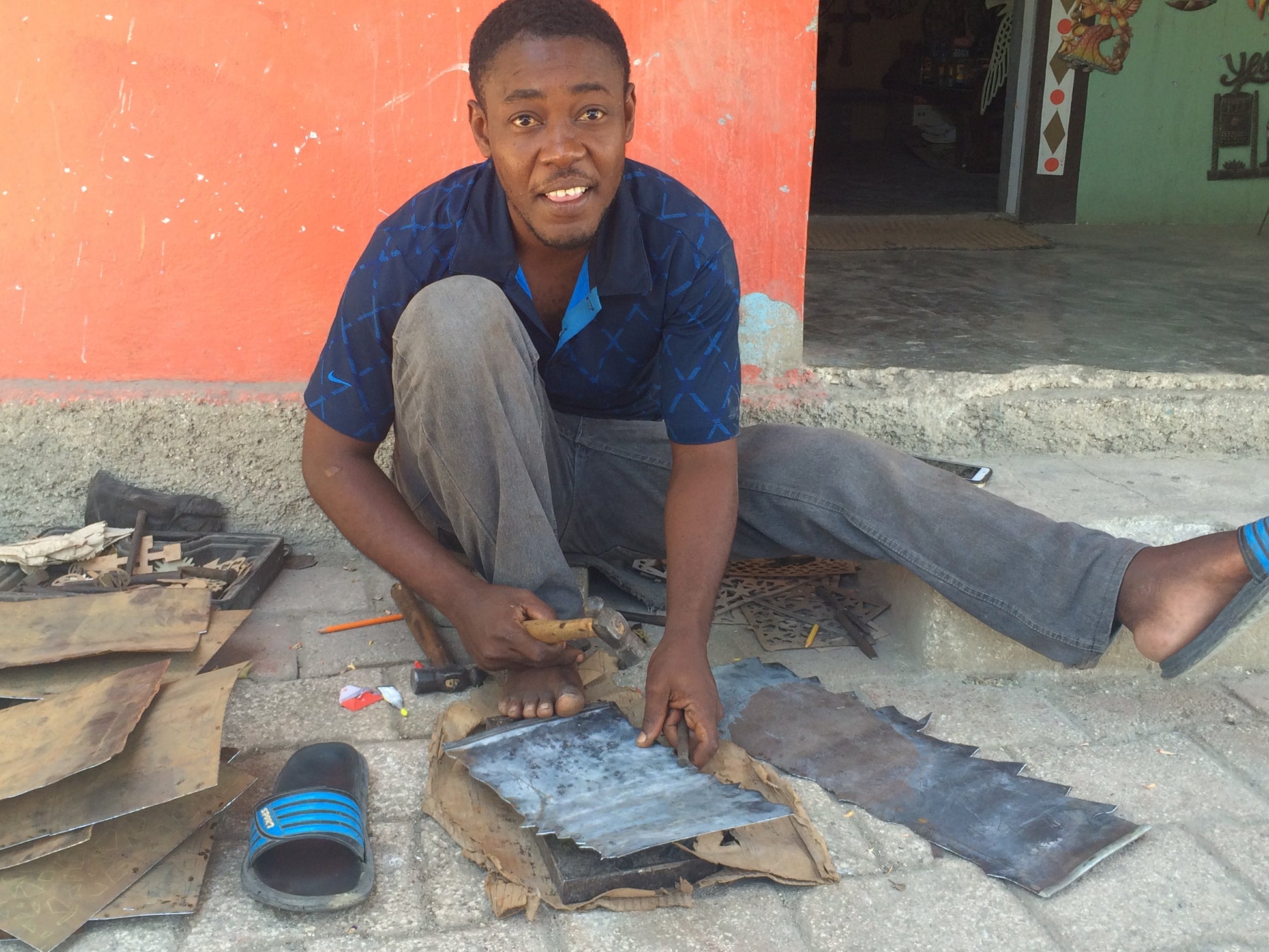 Haitian Metal Artisan