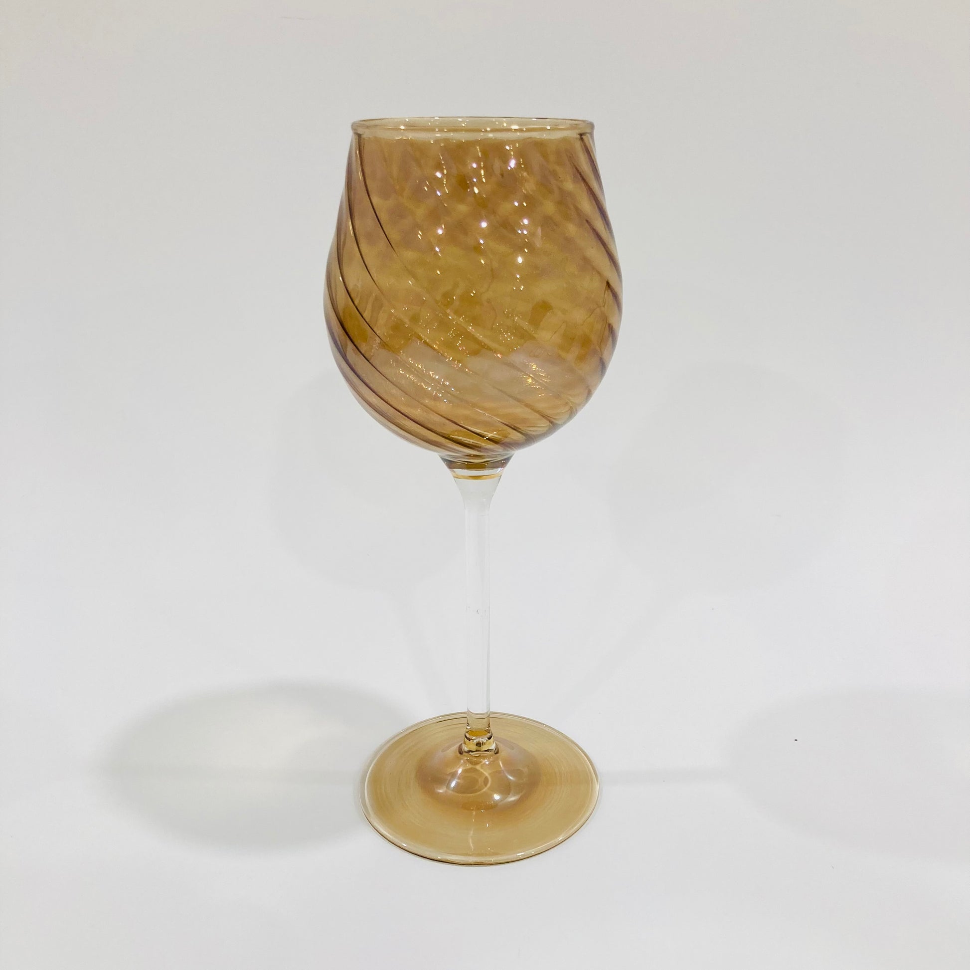 BlownGlassLongStemWineGlass-Iridescent_Cinnamon