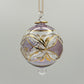 Blown Glass Ornament - Carousel Lavender