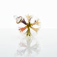 Handblown Glass Ornament Inspired by Paul Gauguin's Three Tahitian Women, Fair Trade Handcrafted
