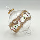 Blown Glass Ornament - Gold Tiara