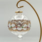 Blown Glass Ornament - Gold Tiara
