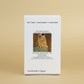 Decorative blown glass ornament with floral design inspired from Klimt's The Kiss painting, fair trade