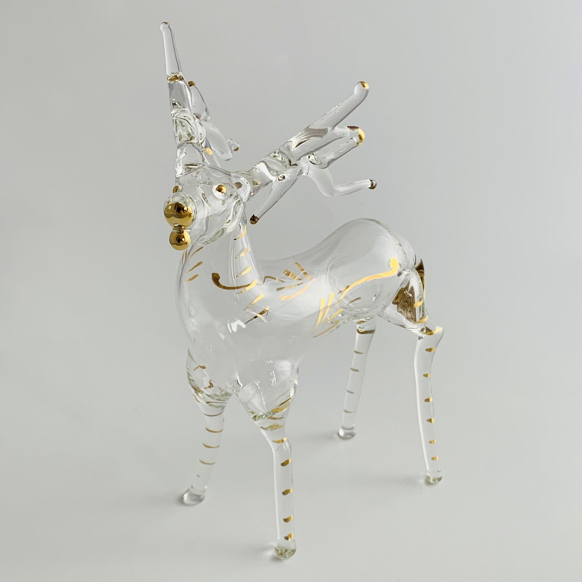 Blown Glass Tabletop - Reindeer