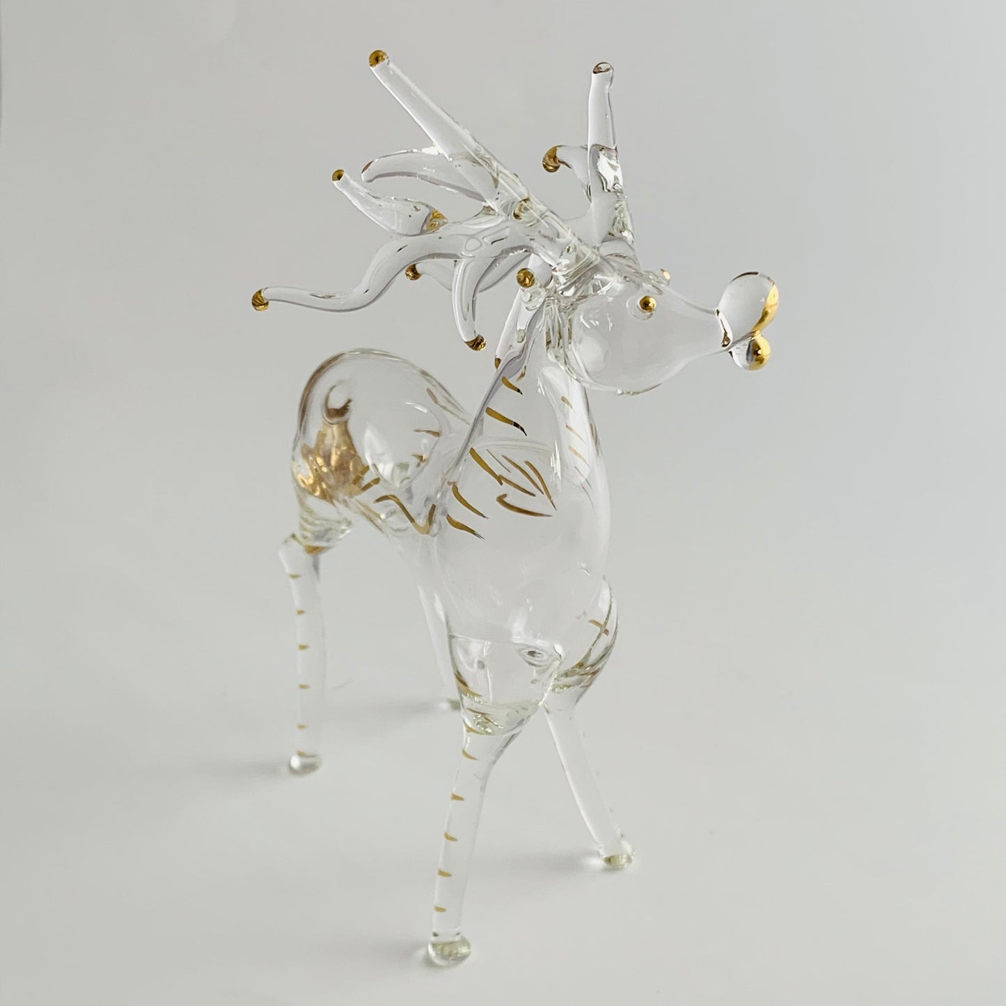 Blown Glass Tabletop - Reindeer