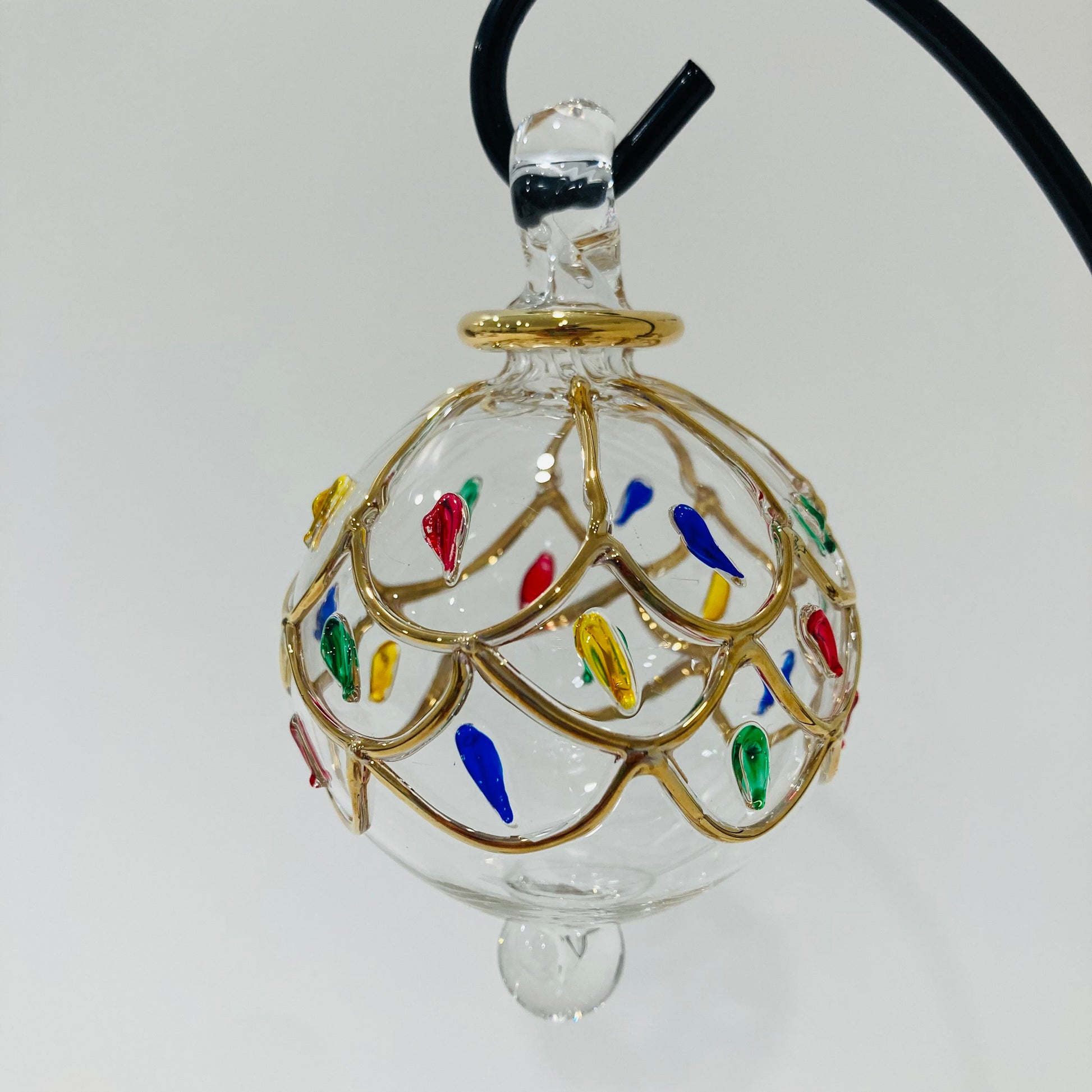 Blown Glass Small Ornament - Circus
