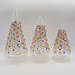 Blown Glass Tabletop Tree - Cone Dancing Flowers