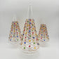 Blown Glass Tabletop Tree - Cone Dancing Flowers